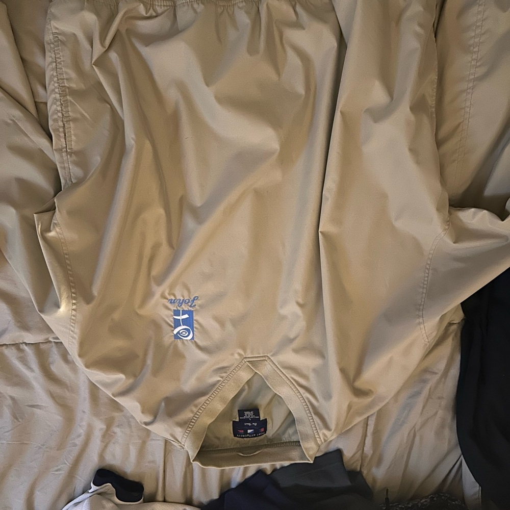 Port Authority Tan Windbreaker Lightweight Weather-Resistant